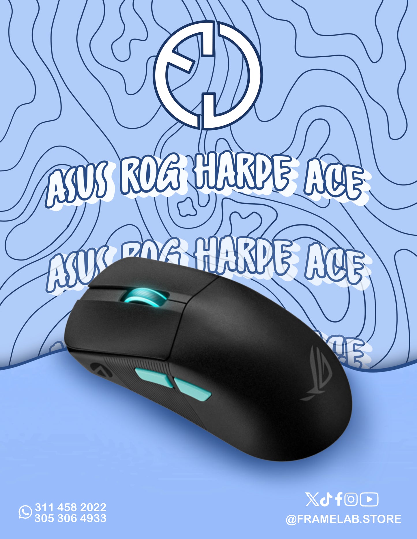 ASUS ROG HARPE ACE AIM LAB EDITION