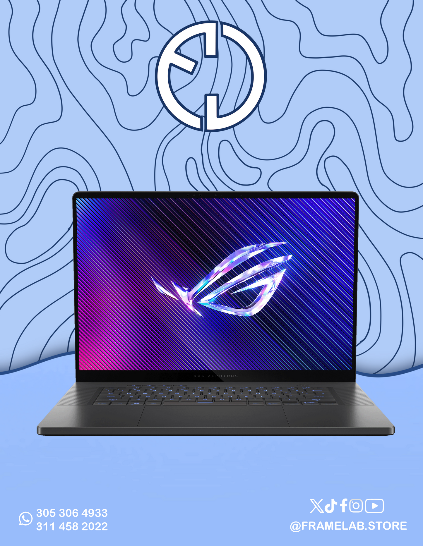 ASUS ROG ZEPHYRUS - I9 ULTRA 185H - RTX 4070 8GB