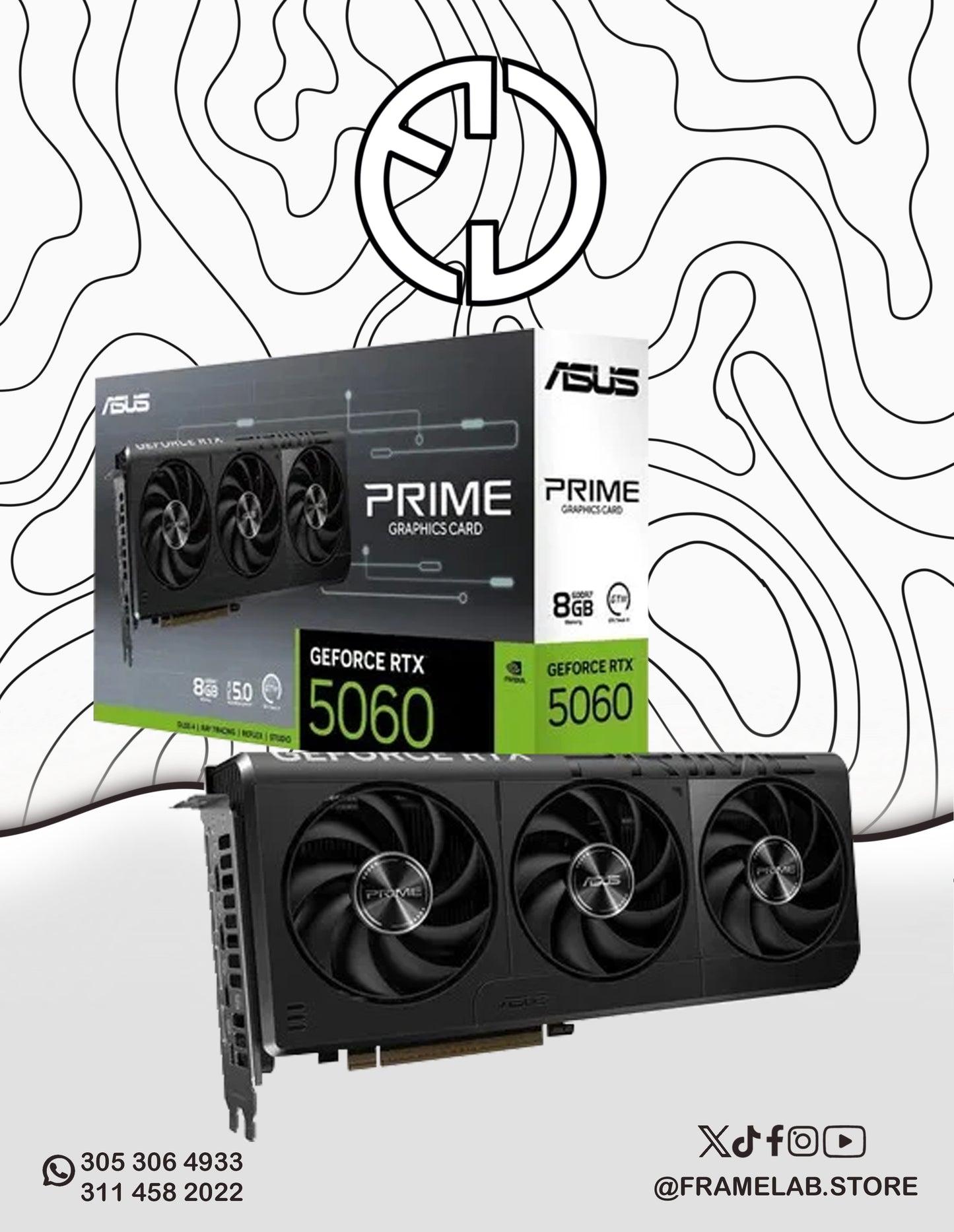 RTX 5060 ASUS PRIME 8GB