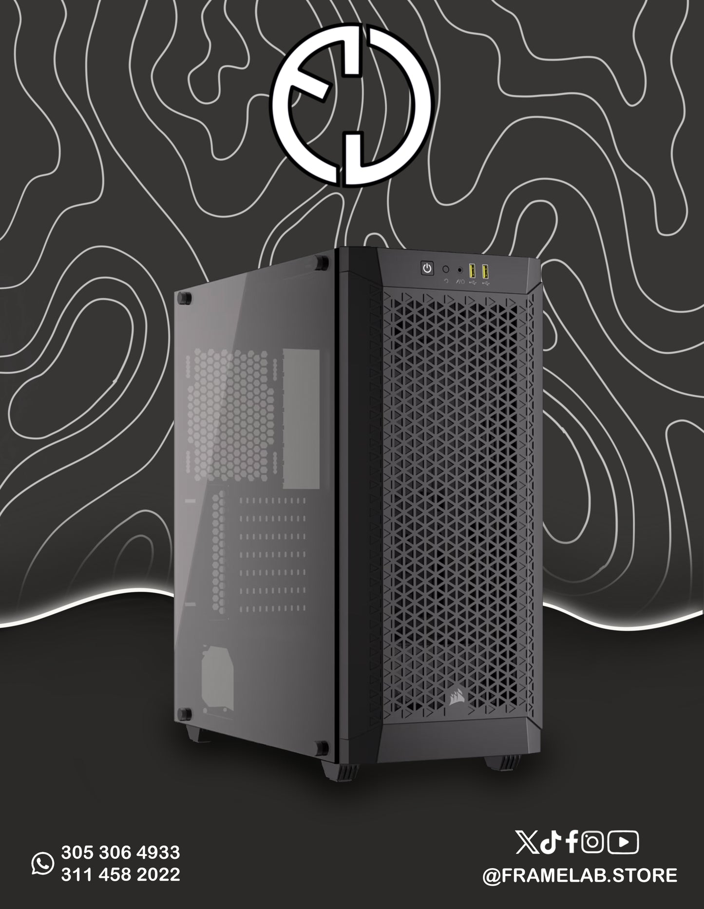 CORSAIR ATX 480T AIRFLOW