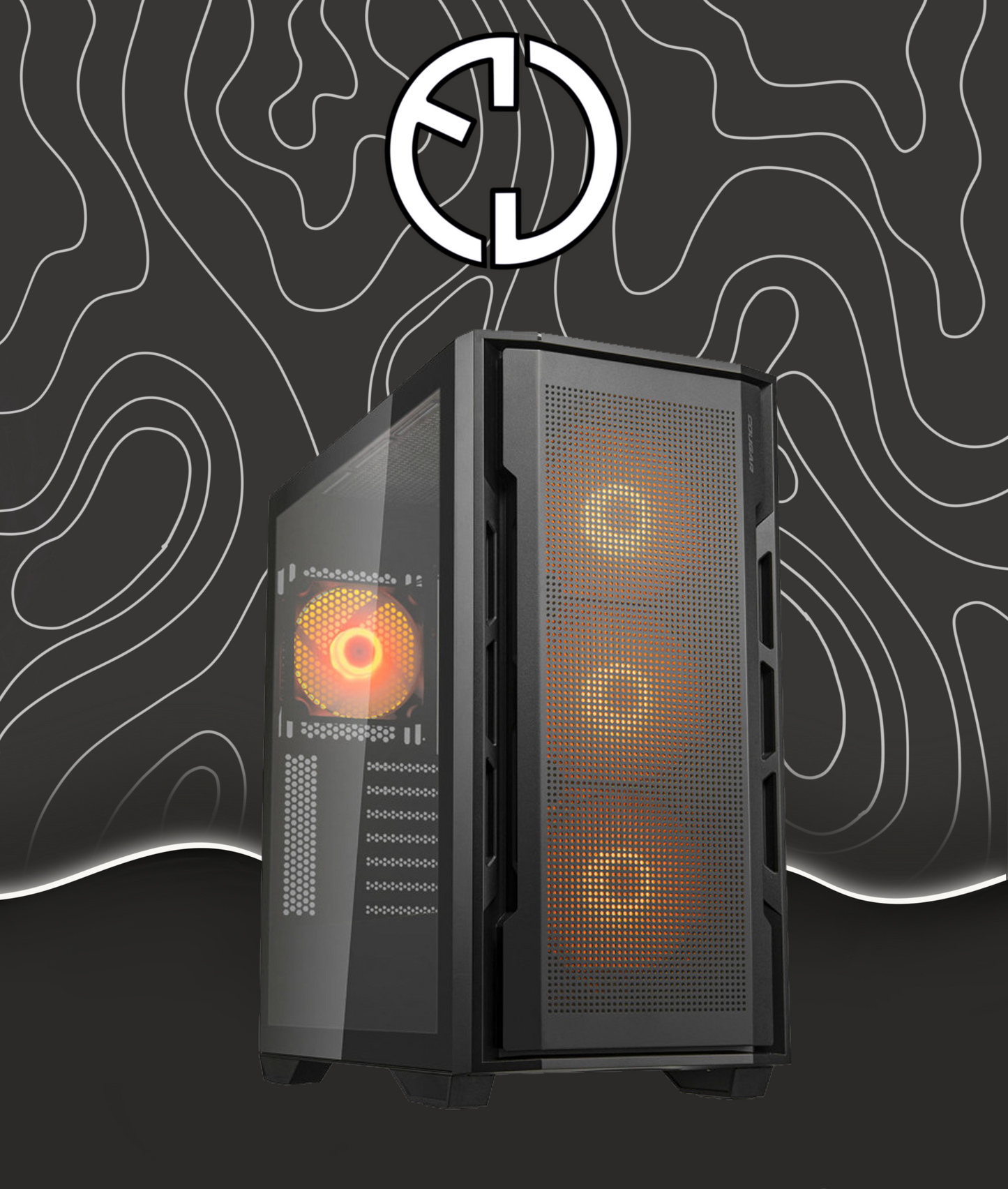 COUGAR UNIFACE RGB BLACK