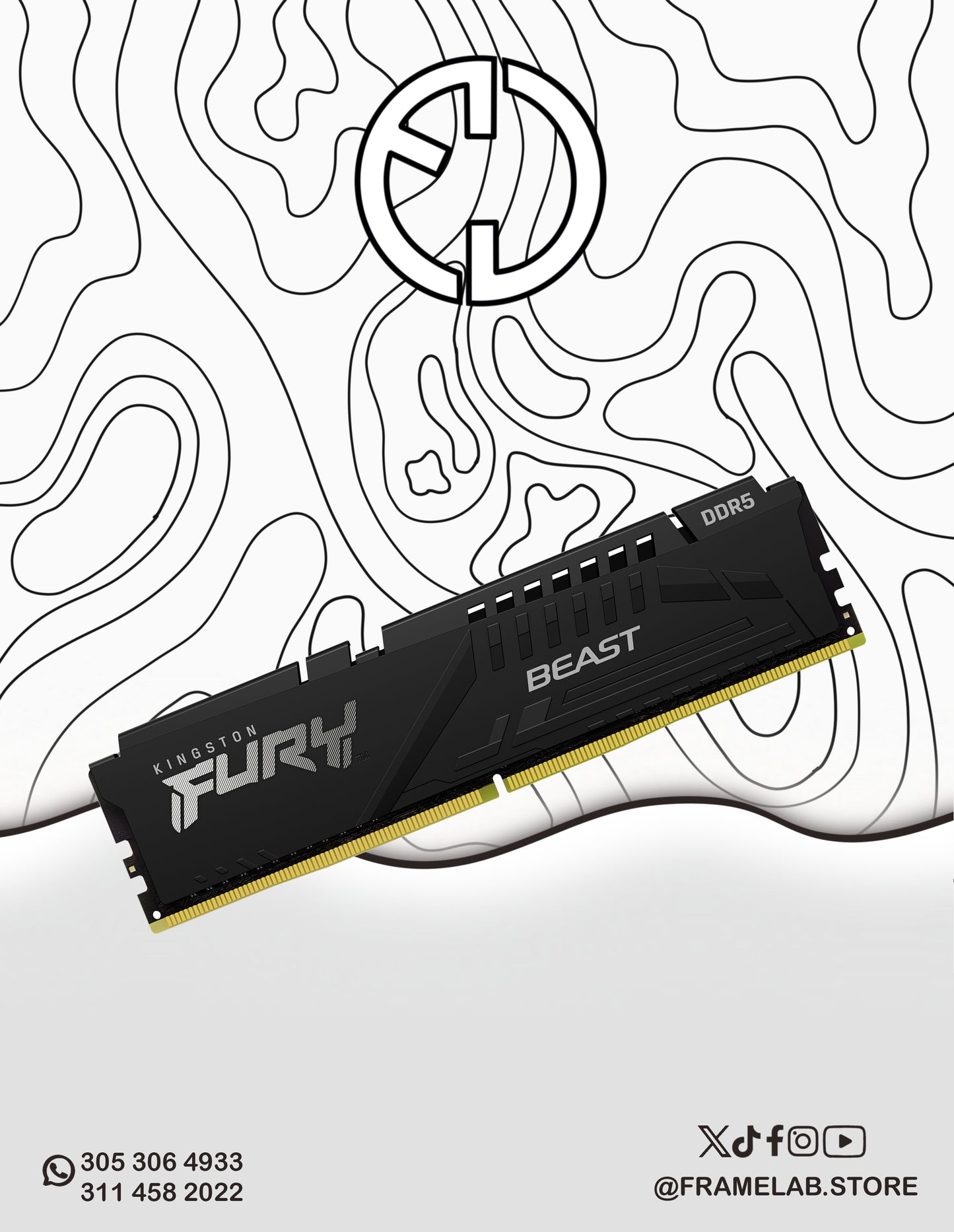 DDR5KINGSTONFURYBEASTBLACK32GB