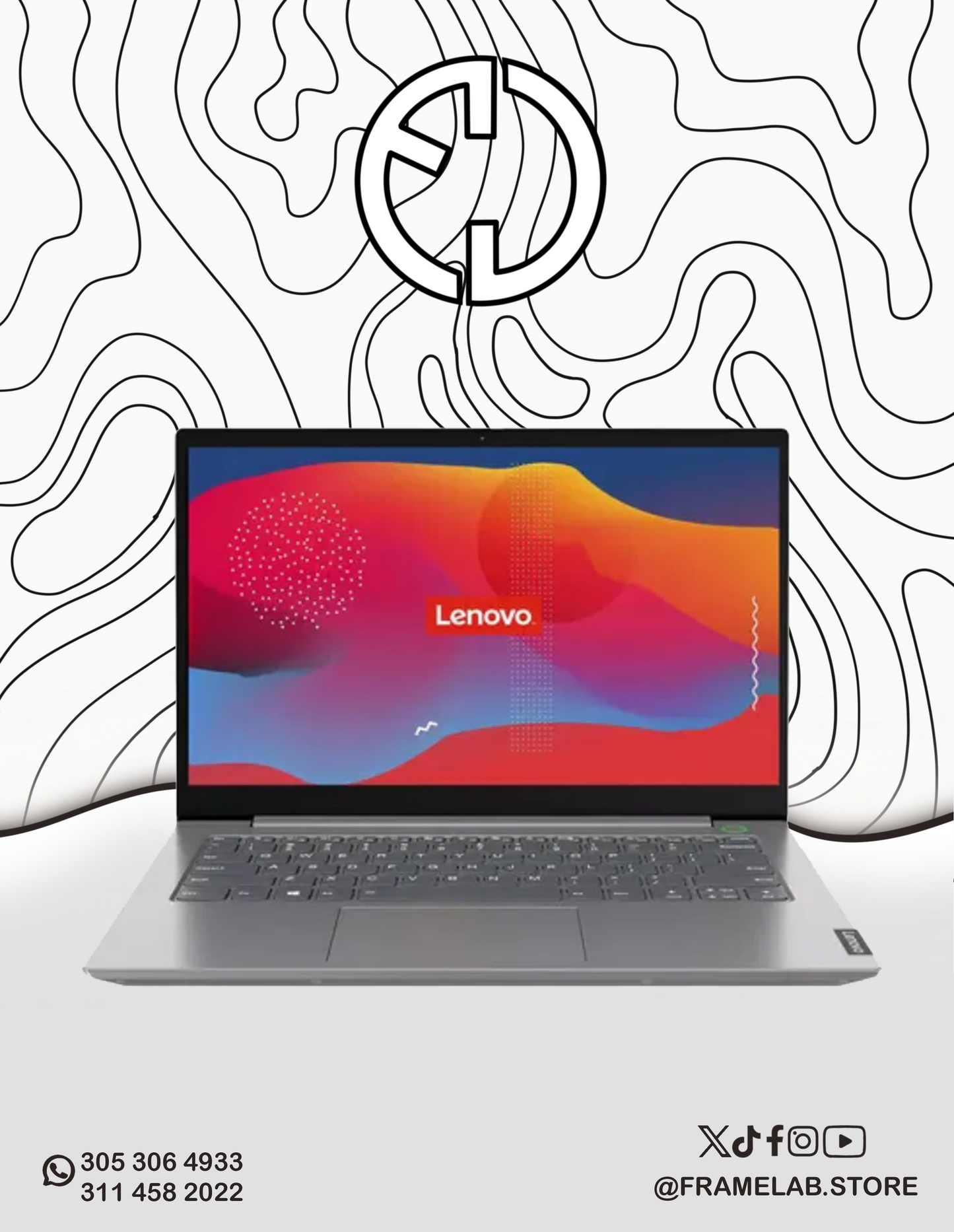 LENOVO V14 G4 AMN - AMD RYZEN 5 7520U - 16GB LPDDR5