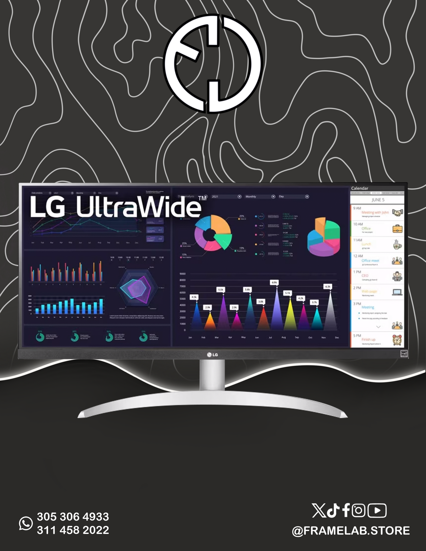 LG 29" WQ500 IPS HDR 100HZ