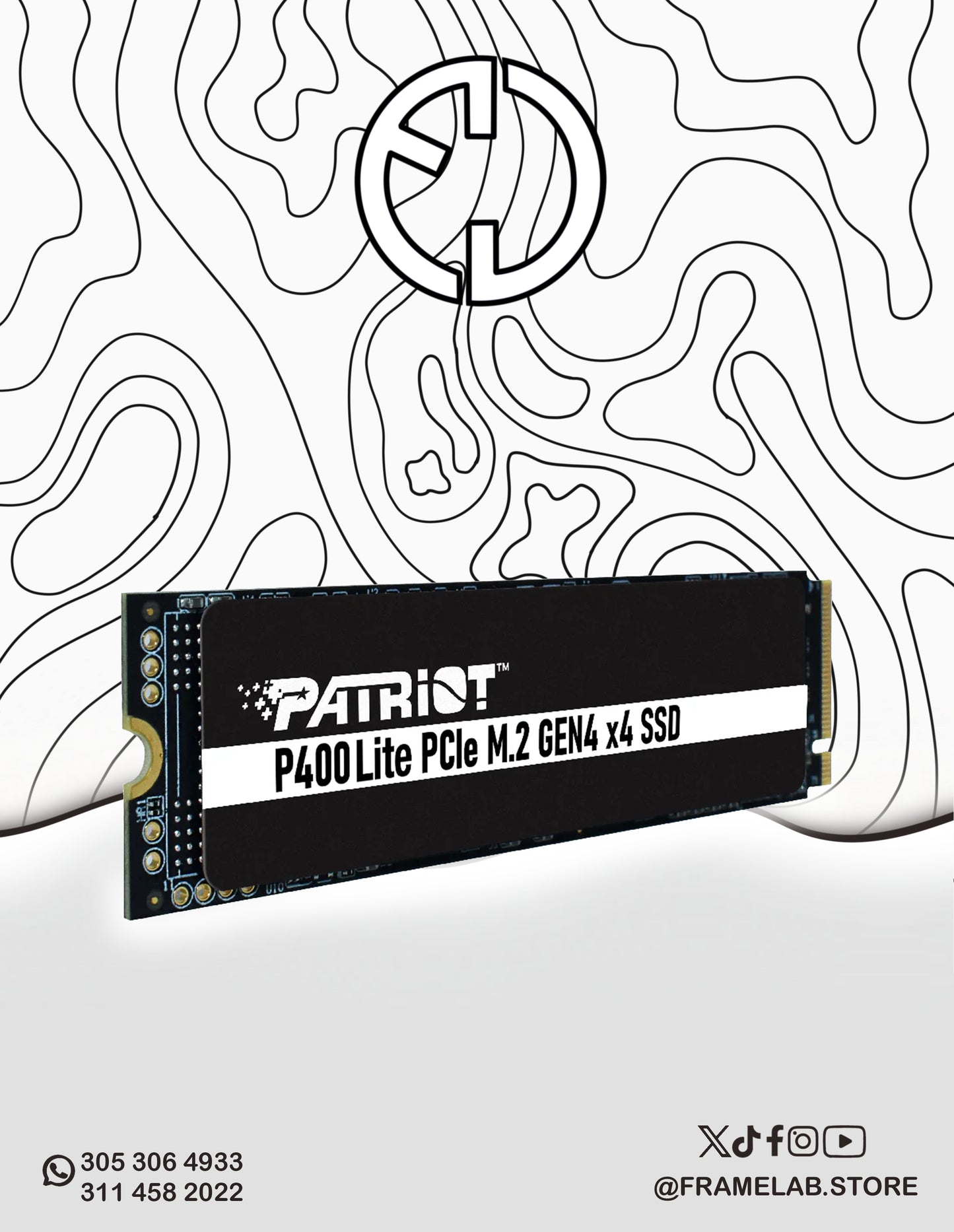 PATRIOT P400 LITE M.2 2TB