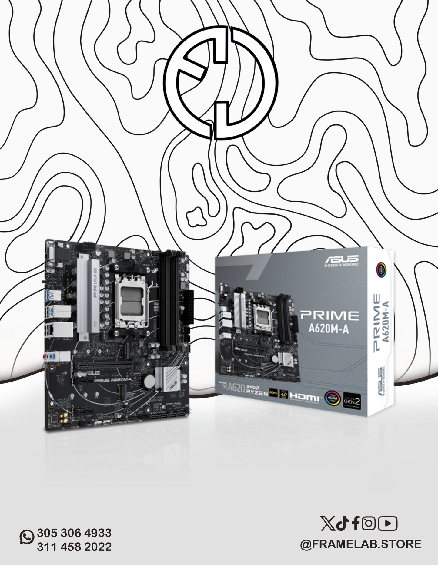 ASUS PRIME A620M-A