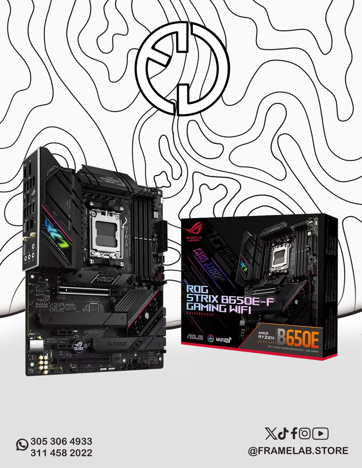 ASUS ROG STRIX B650E-F GAMING WIFI