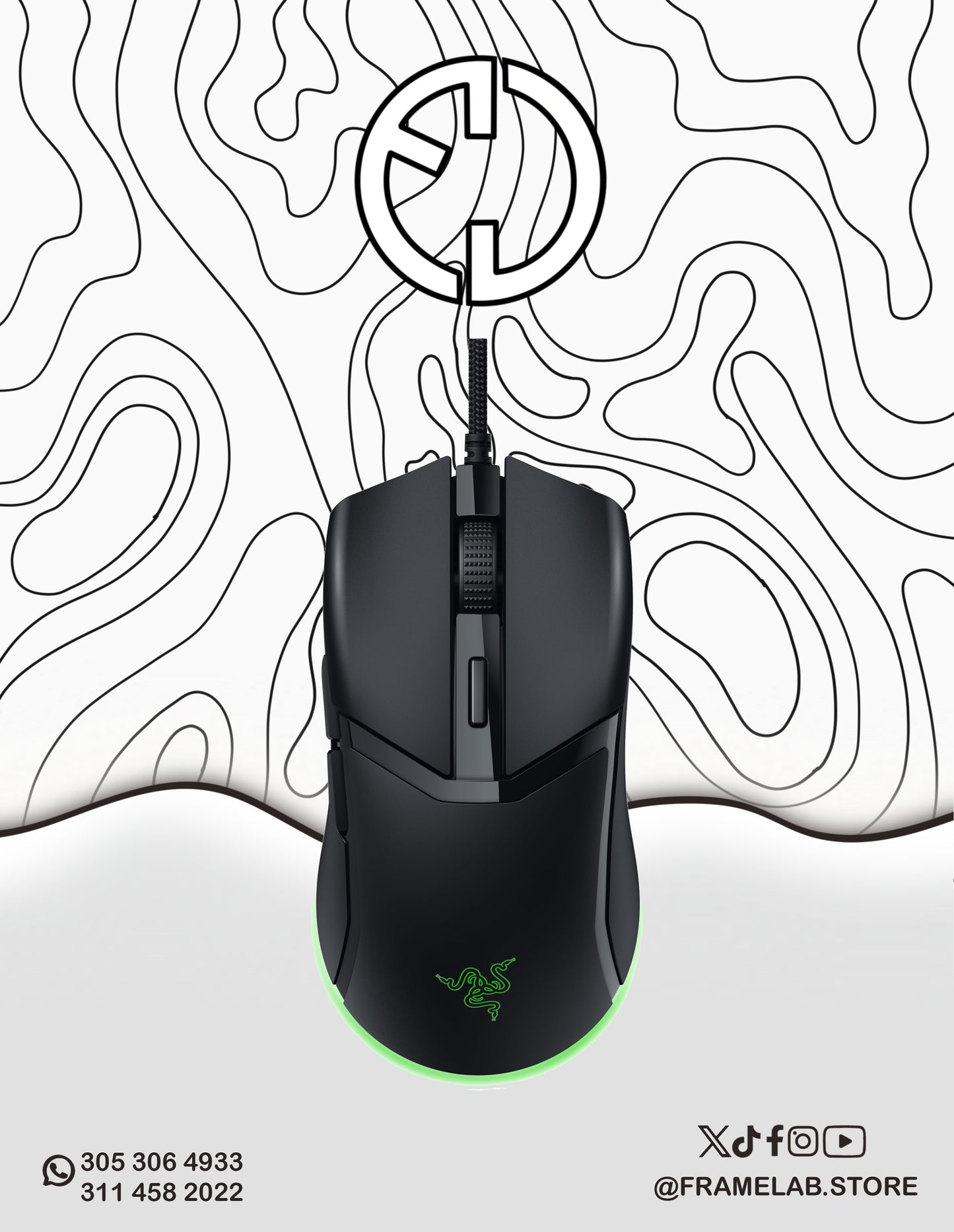 Razer Cobra Lightweight Wired Gaming