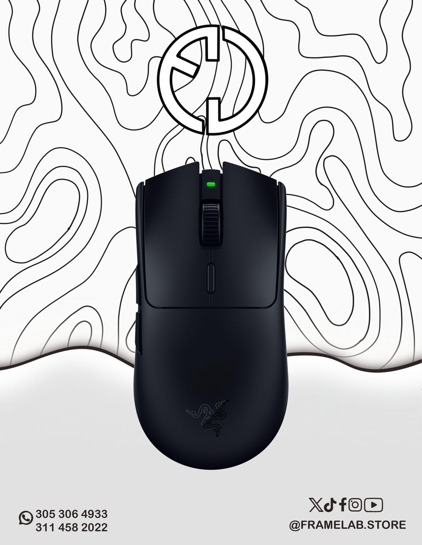 Razer Viper V3 HyperSpeed Wireless Esports Gaming Mouse