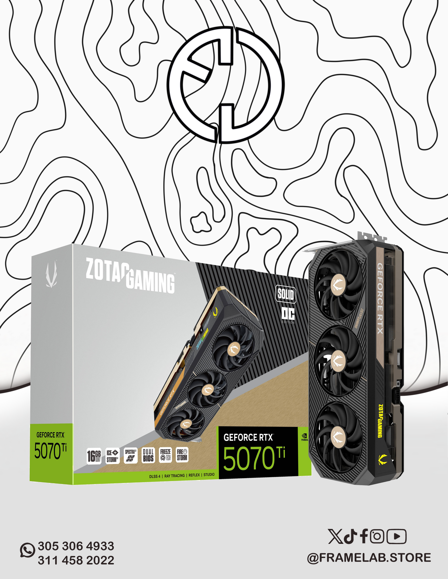 ZOTAC SOLID OC RTX 5070 TI 16GB