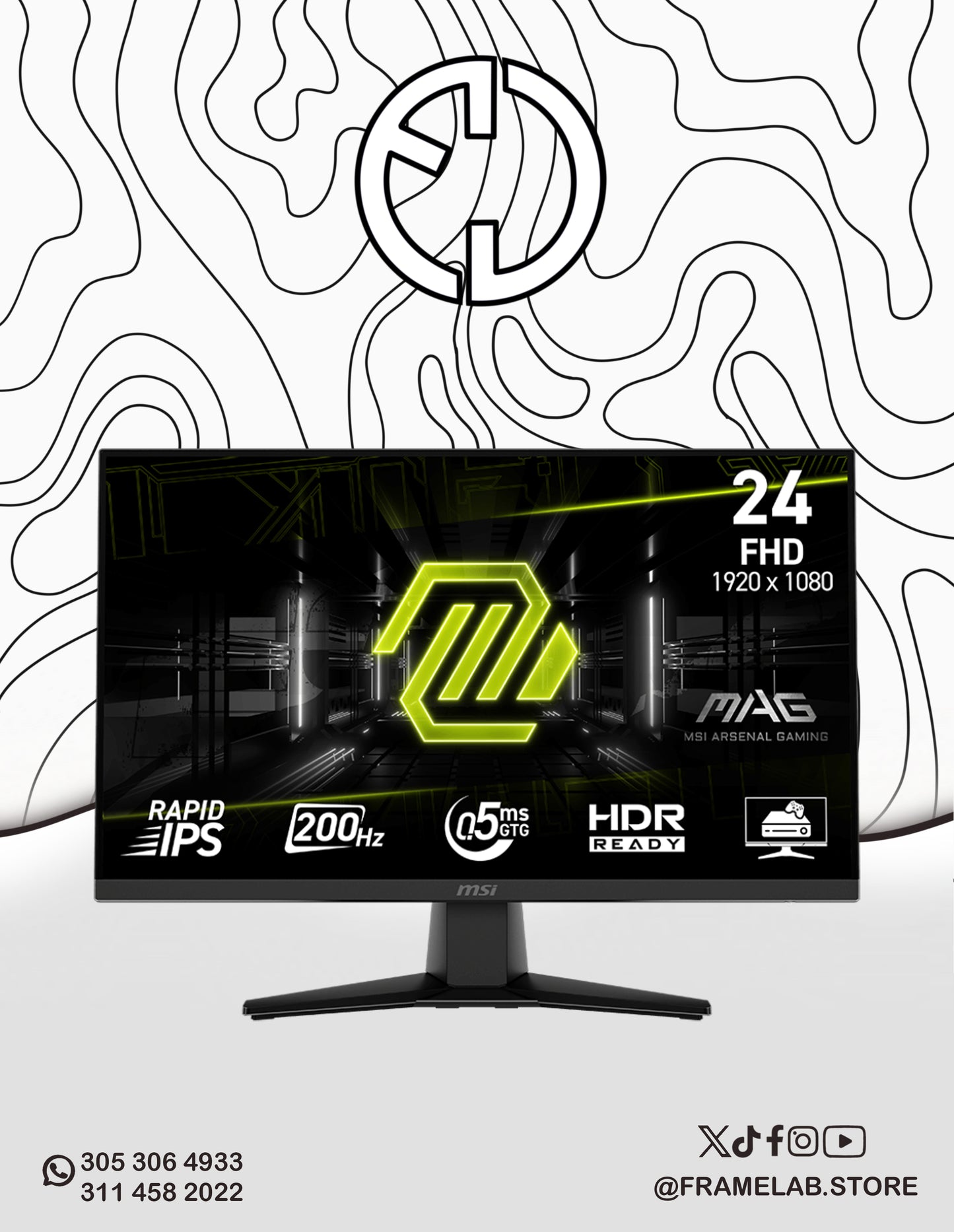 MSI 200HZ 0.5 MOD:242F