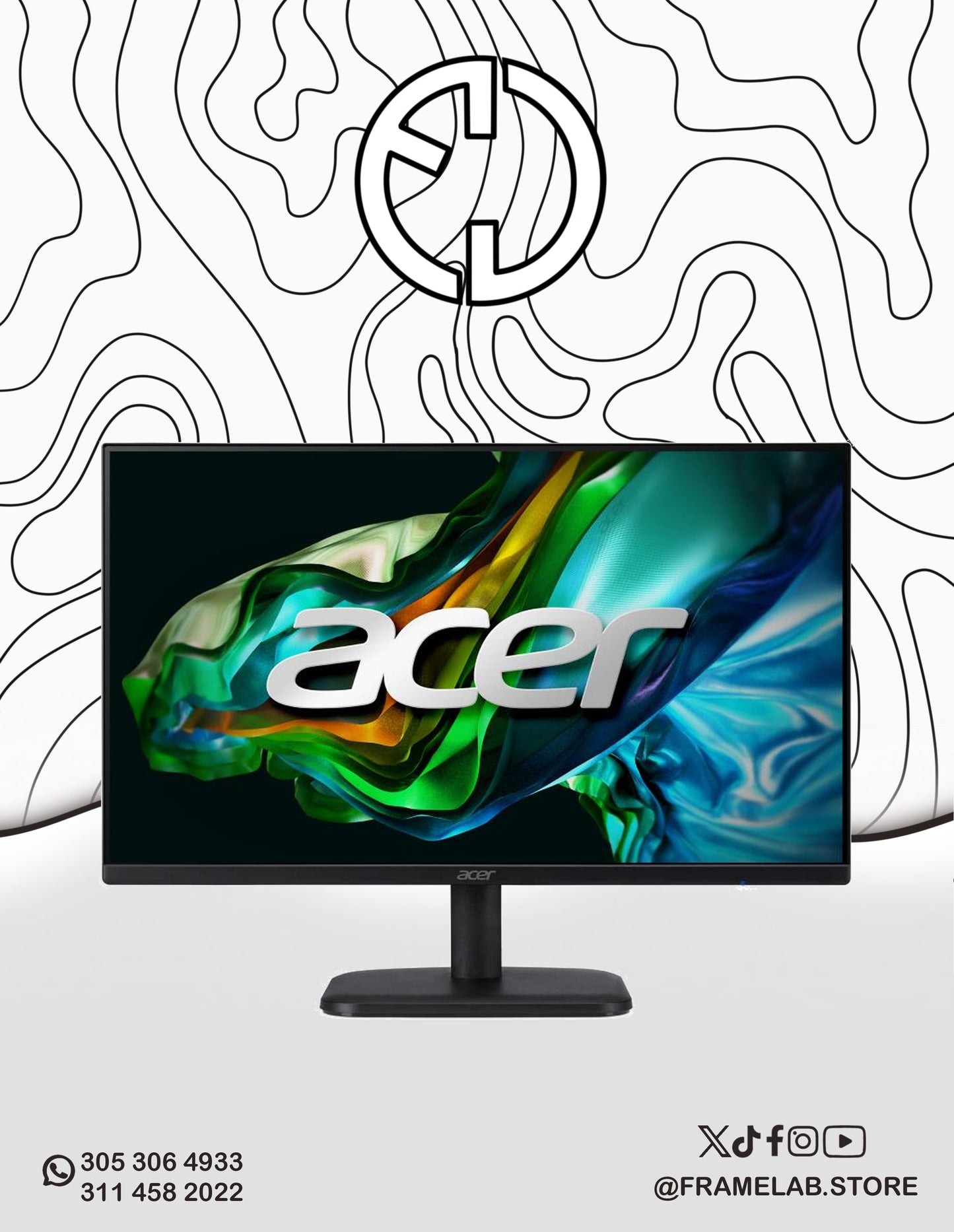 ACERLCD27"EK271-FHD,IPS,100HZ