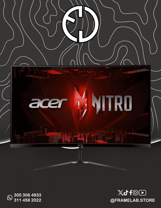 ACER NITRO 27" ED270 CURVO 240HZ, 1MS