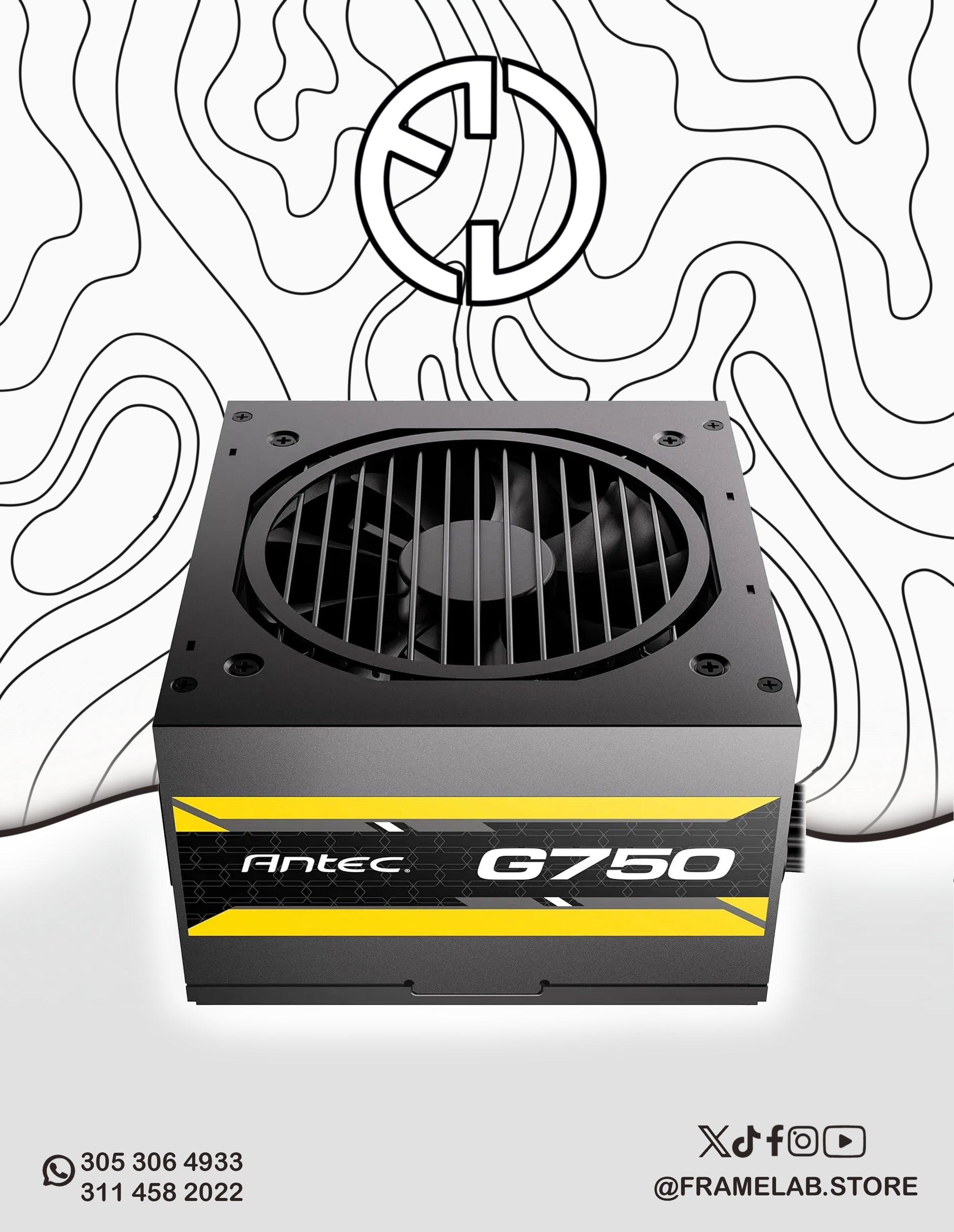 ANTEC G750W GOLD 