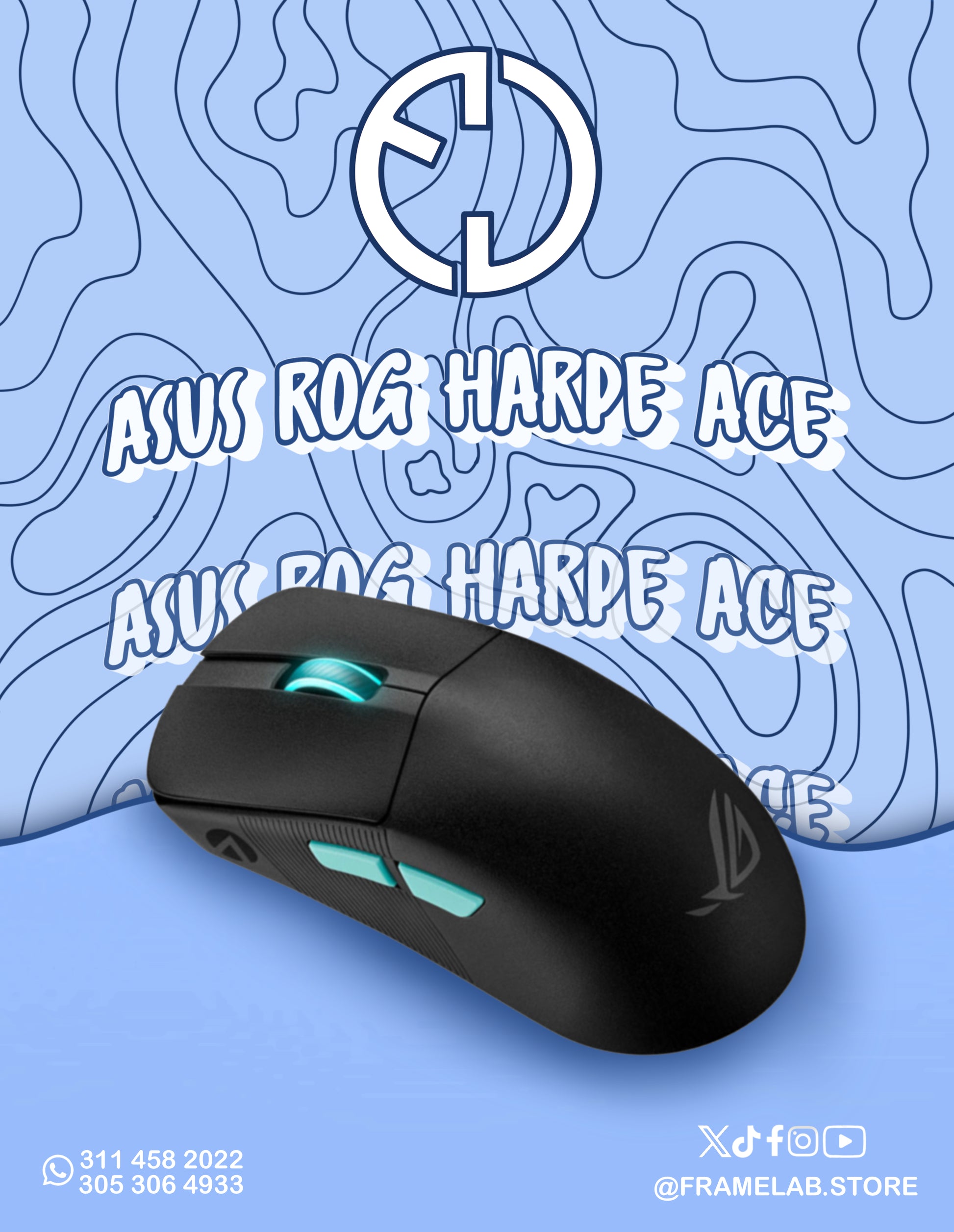 ASUS ROG HARPE ACE AIM LAB EDITION