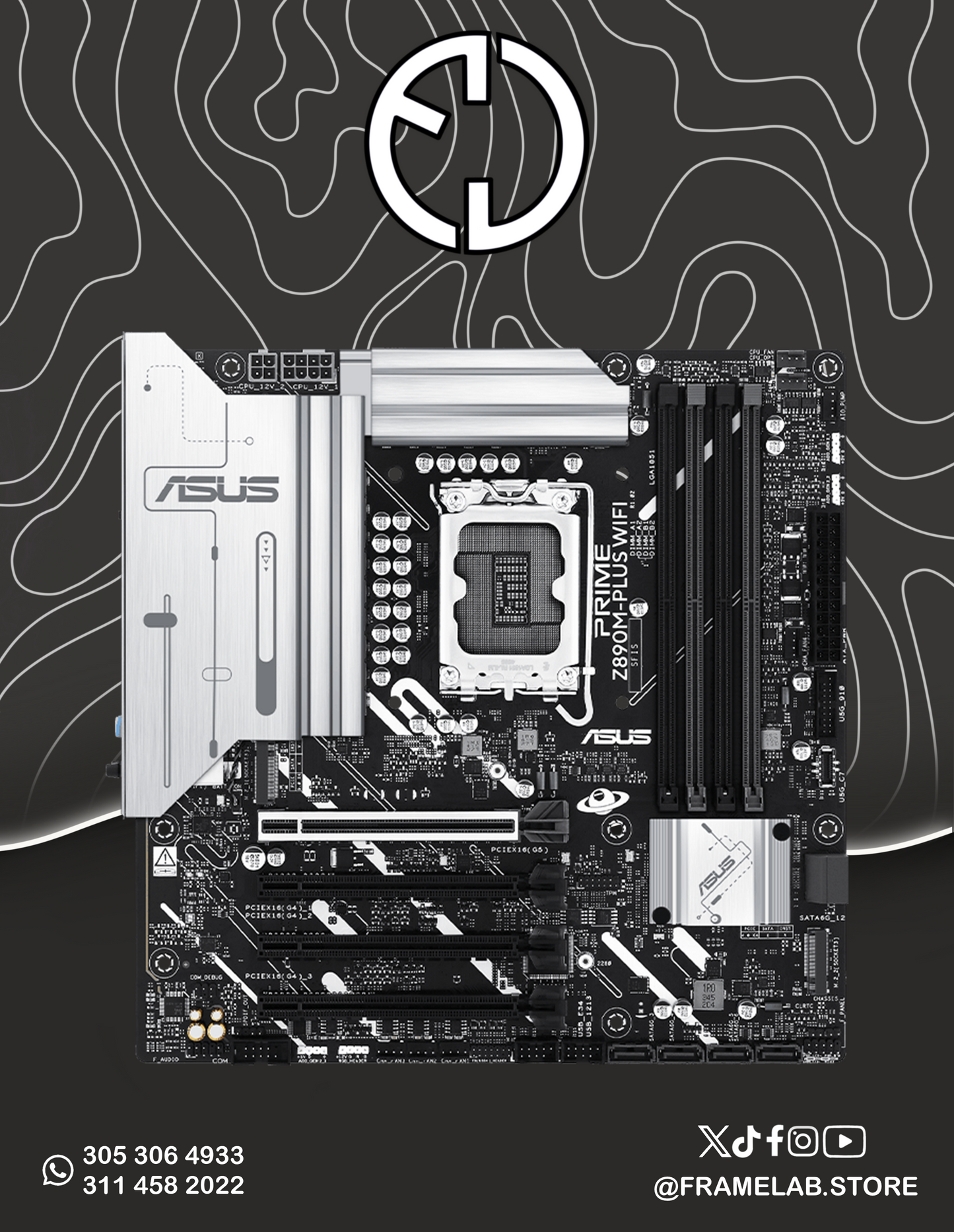 ASUS PRIME Z890M PLUS WF