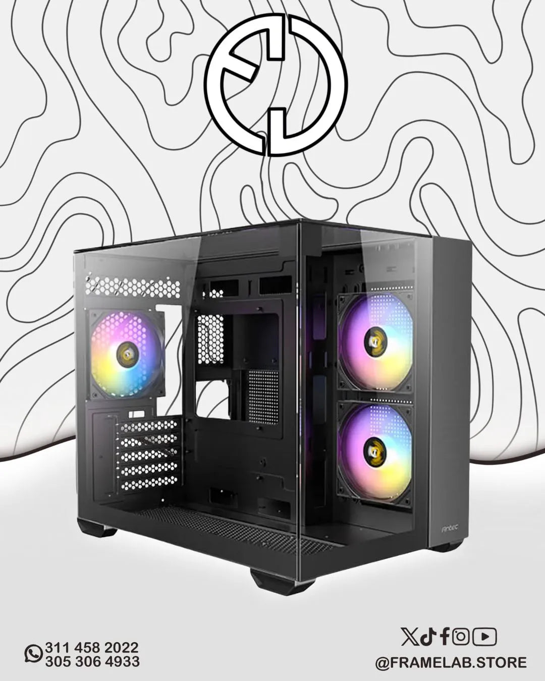 CHASIS ANTEC CX600M TRIO ARGB