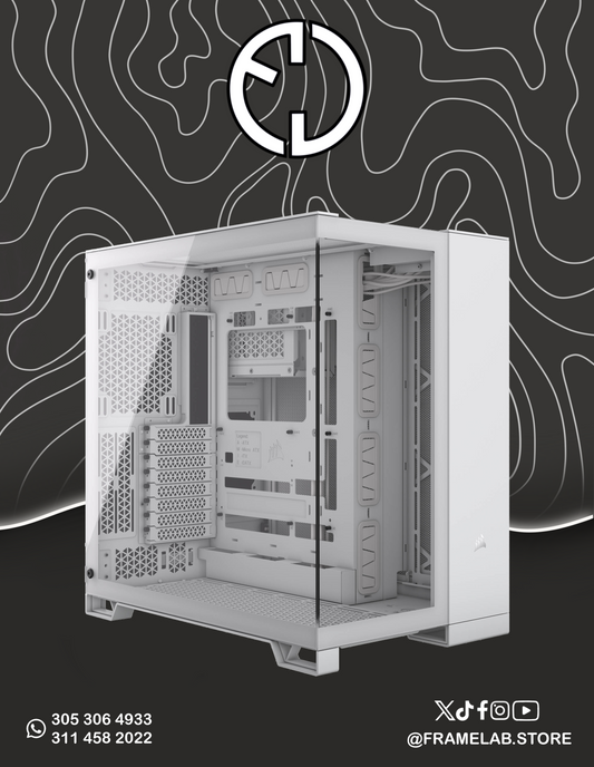 CORSAIR 2500X MID-TOWER,WHITE