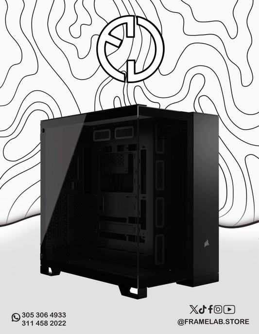 CORSAIR 6500X MID-TOWER, BLACK