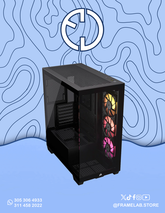 CORSAIR 3500X ARGB MID TOWER BLACK