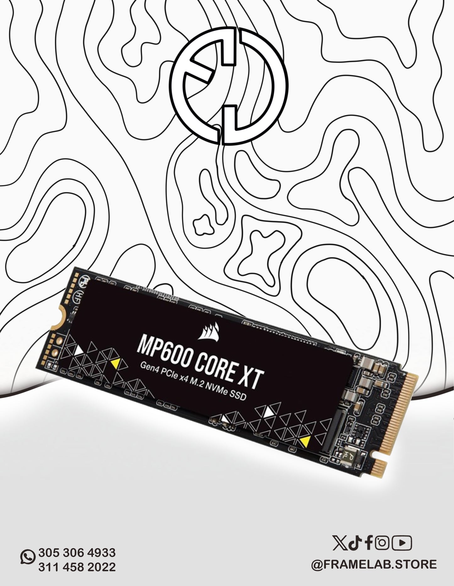 CORSAIR MP600 CORE XT 2TB M.2