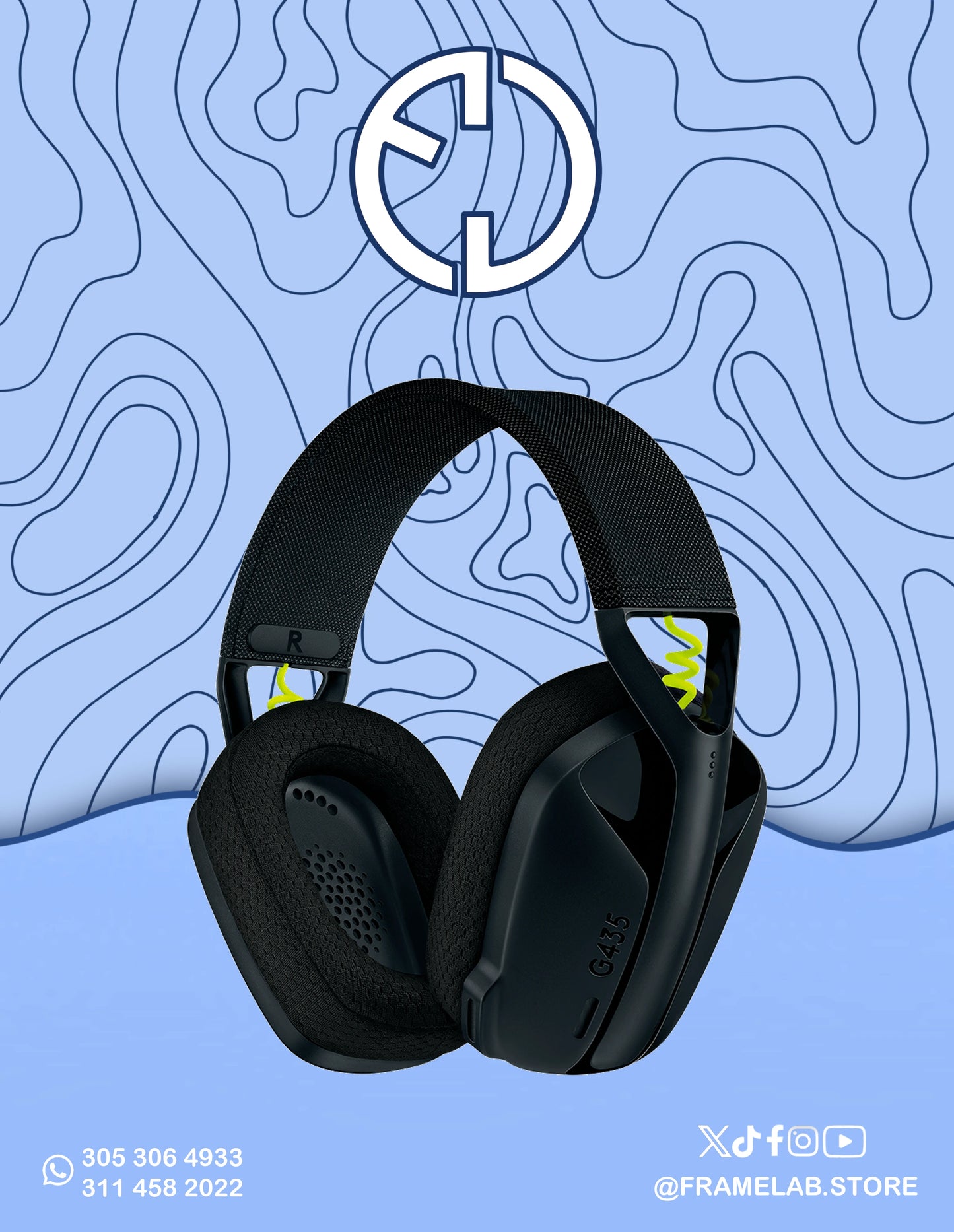 LOGITECH G435 INALAMBRICOS