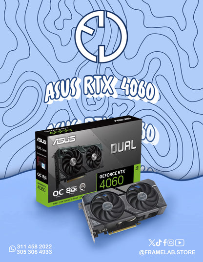 ASUS RTX 4060 DUAL OC 8GB