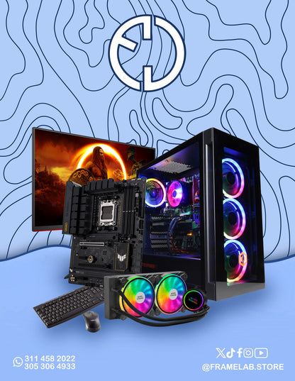 COMBO RYZEN 5 9600X Y RTX 4060