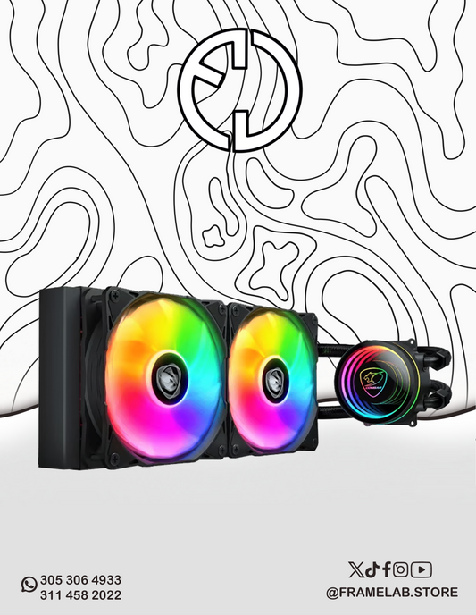 COUGAR POSEIDON ELITE ARGB 240 BK