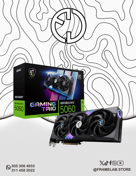 RTX 5060 MSI GAMING TRIO 8GB