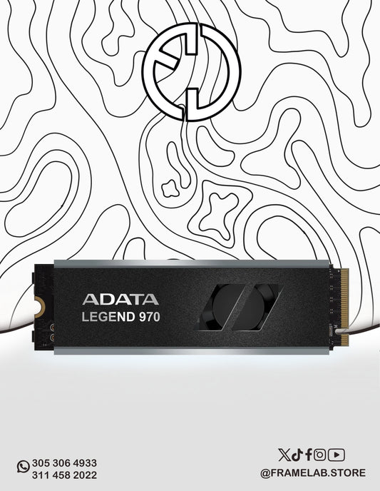 SSD ADATA LEGEND 970 2TB PCIE GEN5 X4 M.2 10.000 MB/S