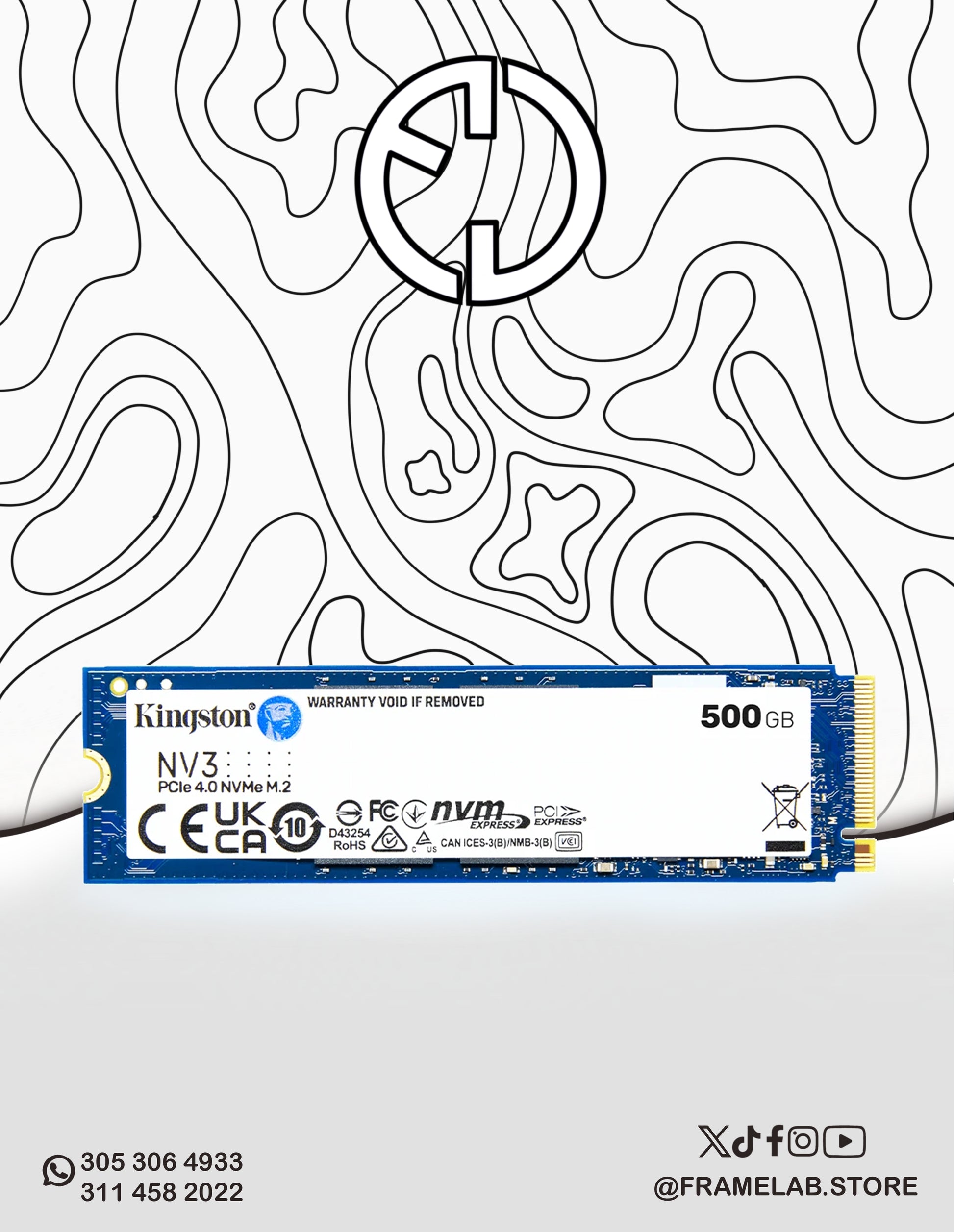 SSD M.2 500GB KINGSTON NV3 