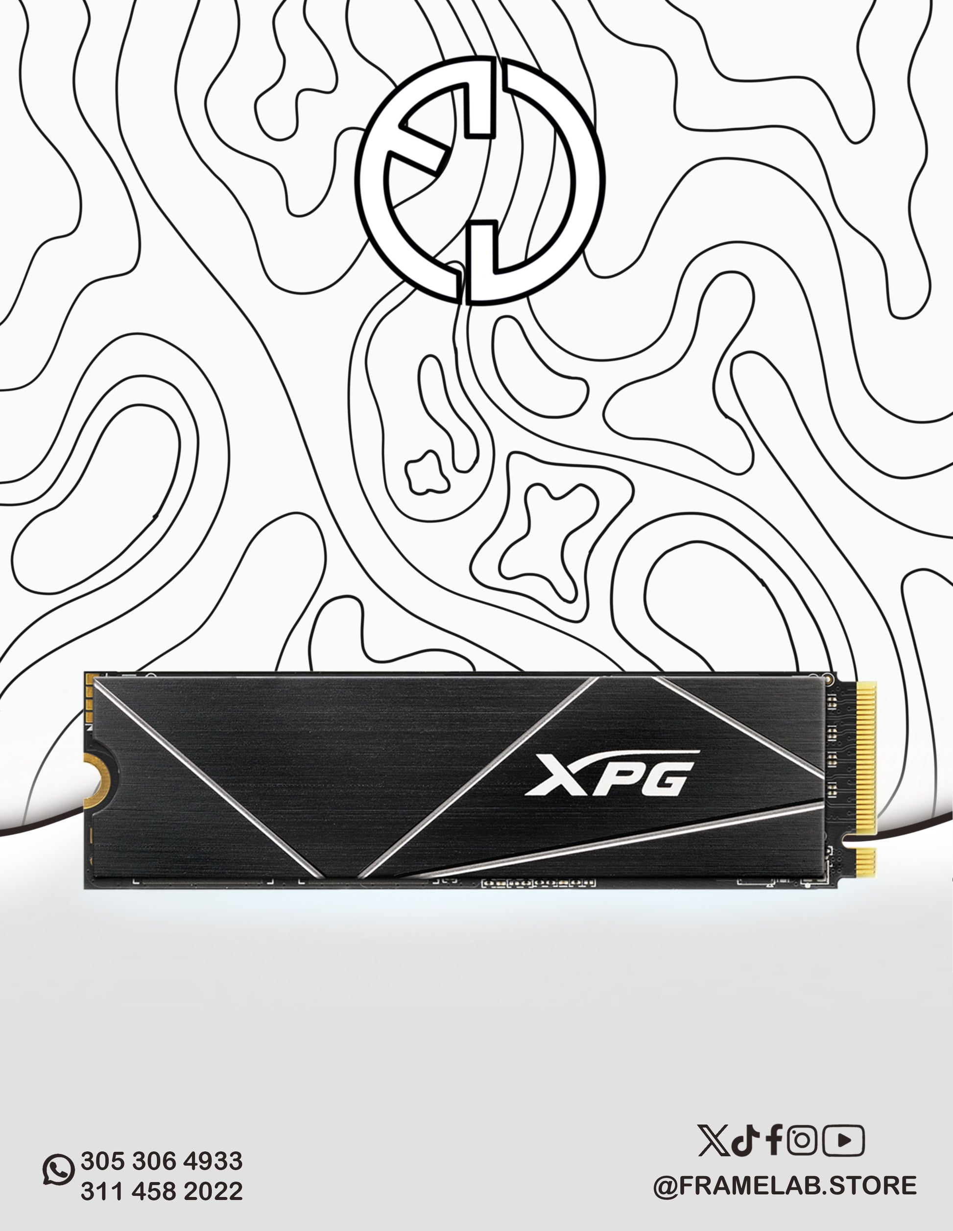 SSD M.2 XPG GAMMIX S70 BLADE 1TB 