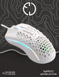 STORM, WIRED GAMING MOUSE, RGB WHITE