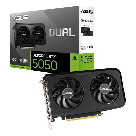 ASUS RXT 5050 DUAL OC 8GB + CHASIS ANTEC VCX100M ARGB
