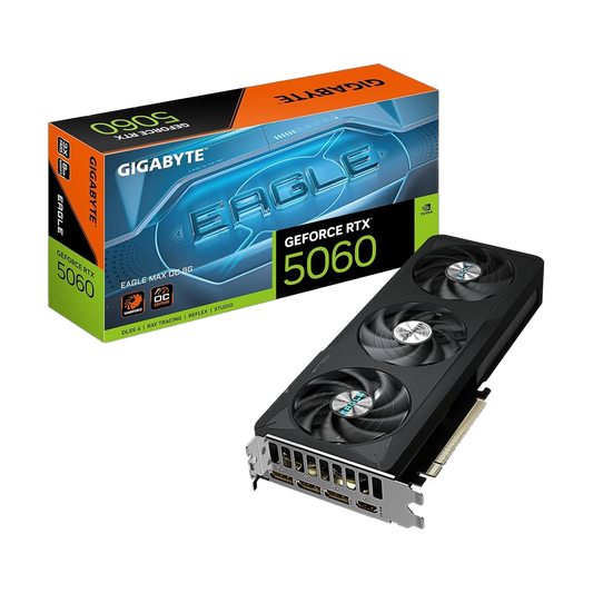 GIGABYTE RTX 5060 EAGLEMAX OC 8GB + CHASIS ANTEC VX310 ARGB