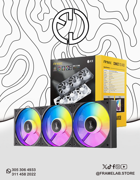 VENTILADOR ANTEC C120 ARGB 3PK