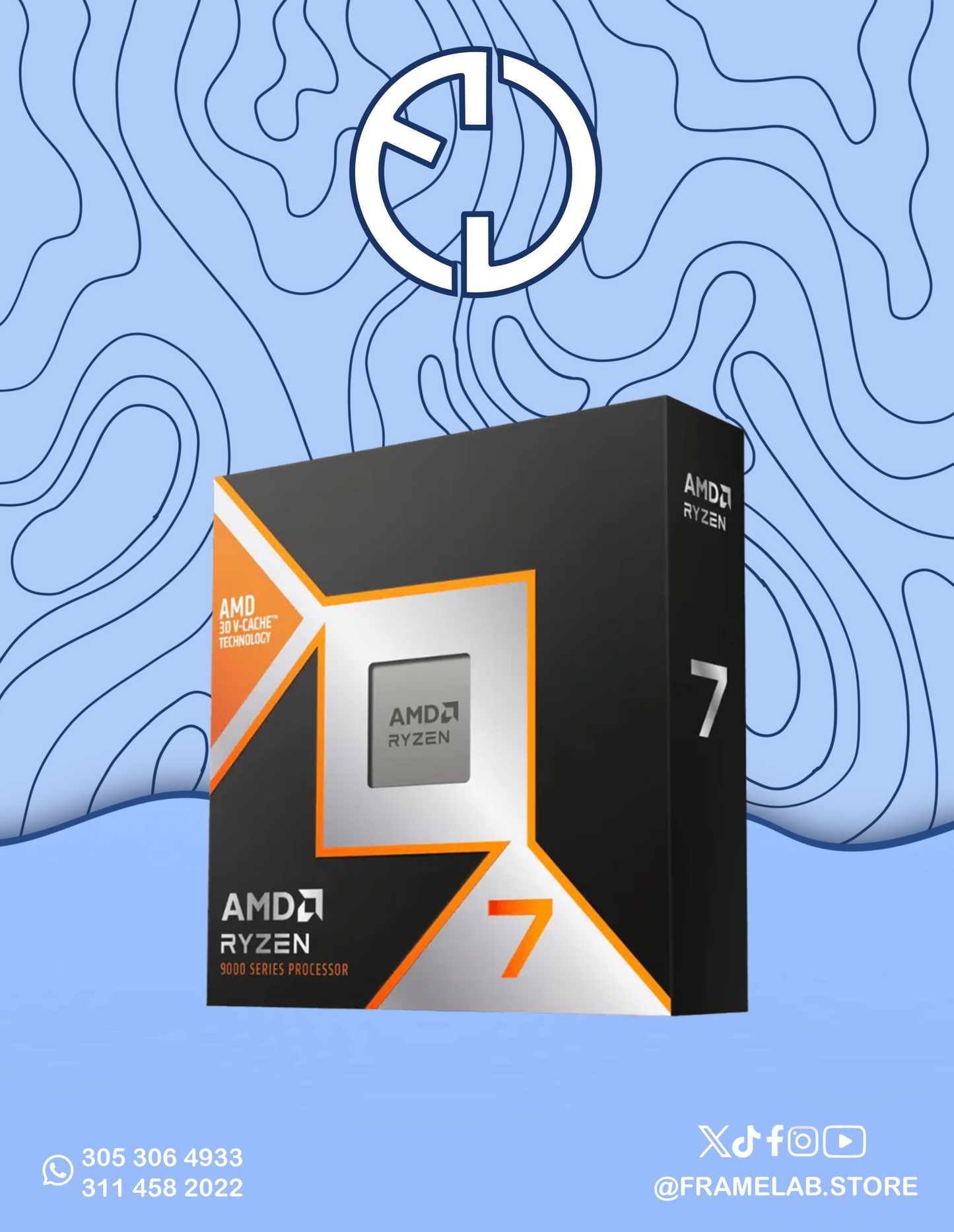 AMD Ryzen™ 7 9800X3D